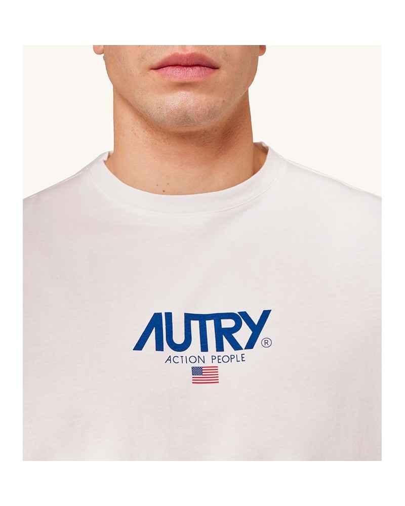 Autry Logo Tshirt White