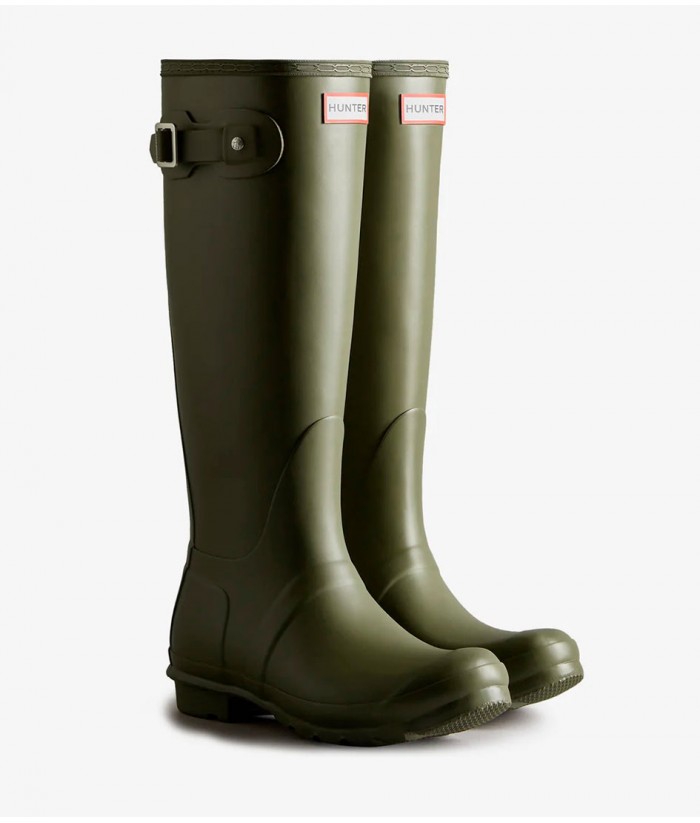 Olive green hunter store rain boots