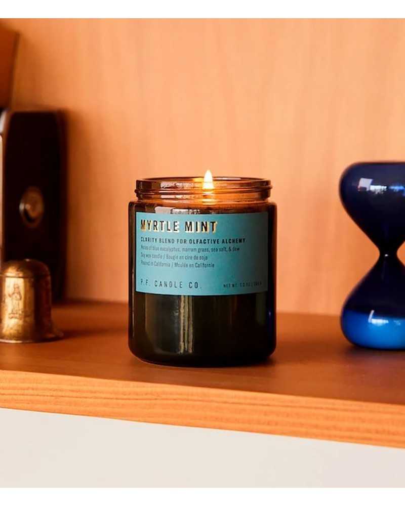 PF Candle NO. 4 Myrtle Mint Candle | P.F. CANDLE CO - Shop Online at Sune