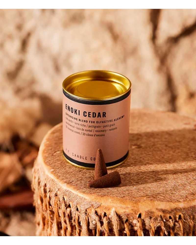 PF Candle NO. 2 Enoki Cedar Incense Cones | P.F. CANDLE CO - Compra Online en Sune