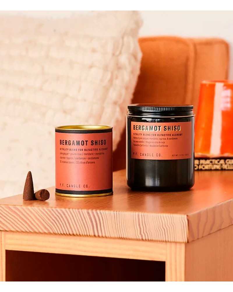 PF Candle NO.1 Bergamot Shiso Incense Cones | P.F. CANDLE CO - Compra Online en Sune