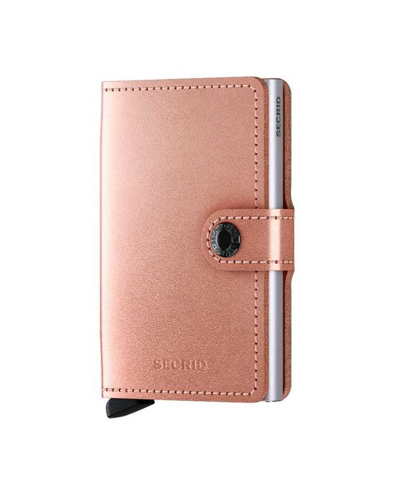 Secrid Miniwallet Metallic Rose | SECRID - Acheter en ligne chez Sune