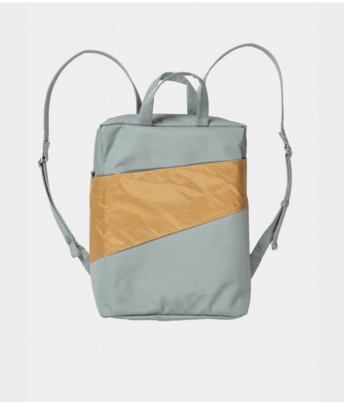 Susan Bijl Backpack Grey Caramel