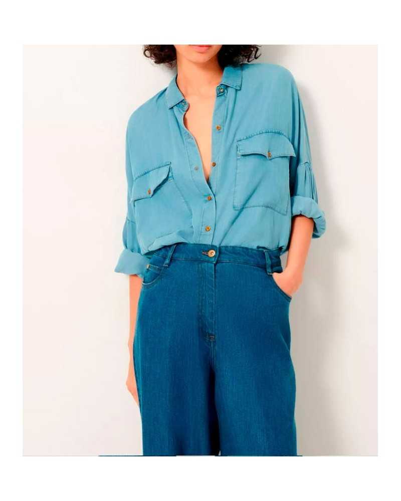 Sessun Botania Shirt Denim | SESSUN - Shop Online at Sune