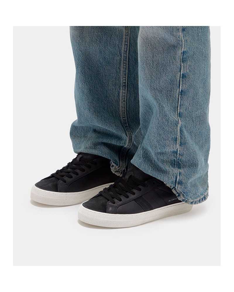 D.A.T.E. Hill Low Vintage Calf Black | D.A.T.E. - Shop Online at Sune