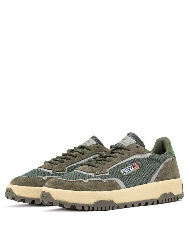 Autry Wildpace Low Woman Green | AUTRY - Shop Online at Sune