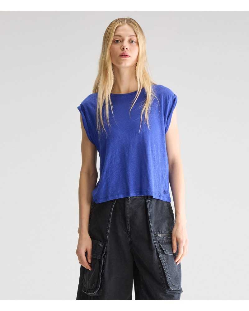 Bellerose Vlyn Tshirt Blue | BELLEROSE - Compra Online en Sune