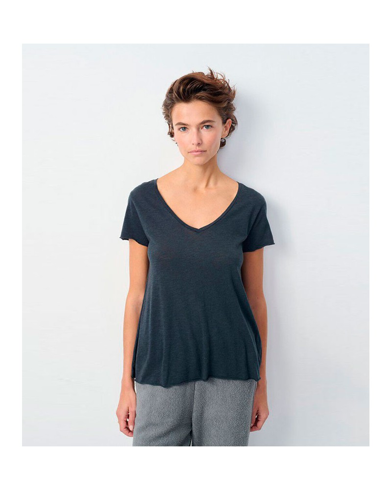 American Vintage Jacksonville Tee Navy | AMERICAN VINTAGE - Compra Online en Sune