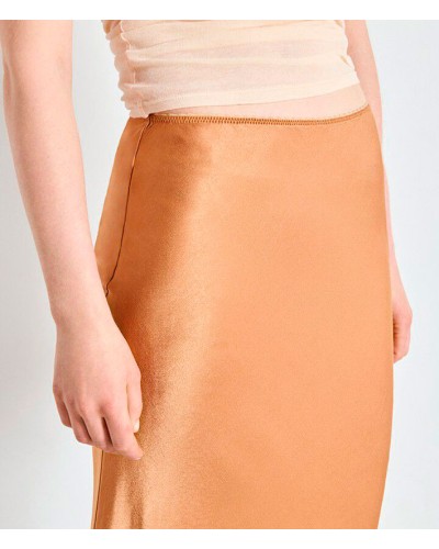 American Vintage Voogy Skirt Cocoa | AMERICAN VINTAGE - Compra Online en Sune
