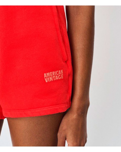 American Vintage Izubird Short Fraise | AMERICAN VINTAGE - Compra Online en Sune