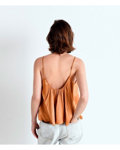 American Vintage Voogy Top Cocoa | AMERICAN VINTAGE - Compra Online en Sune