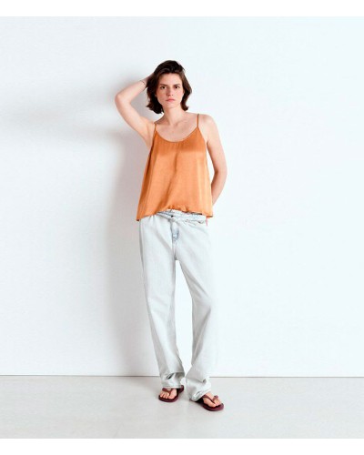 American Vintage Voogy Top Cocoa | AMERICAN VINTAGE - Compra Online en Sune