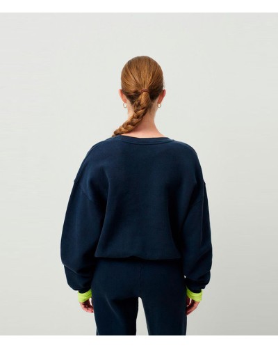 American Vintage Izubird Sweatshirt Marine | AMERICAN VINTAGE - Compra Online en Sune