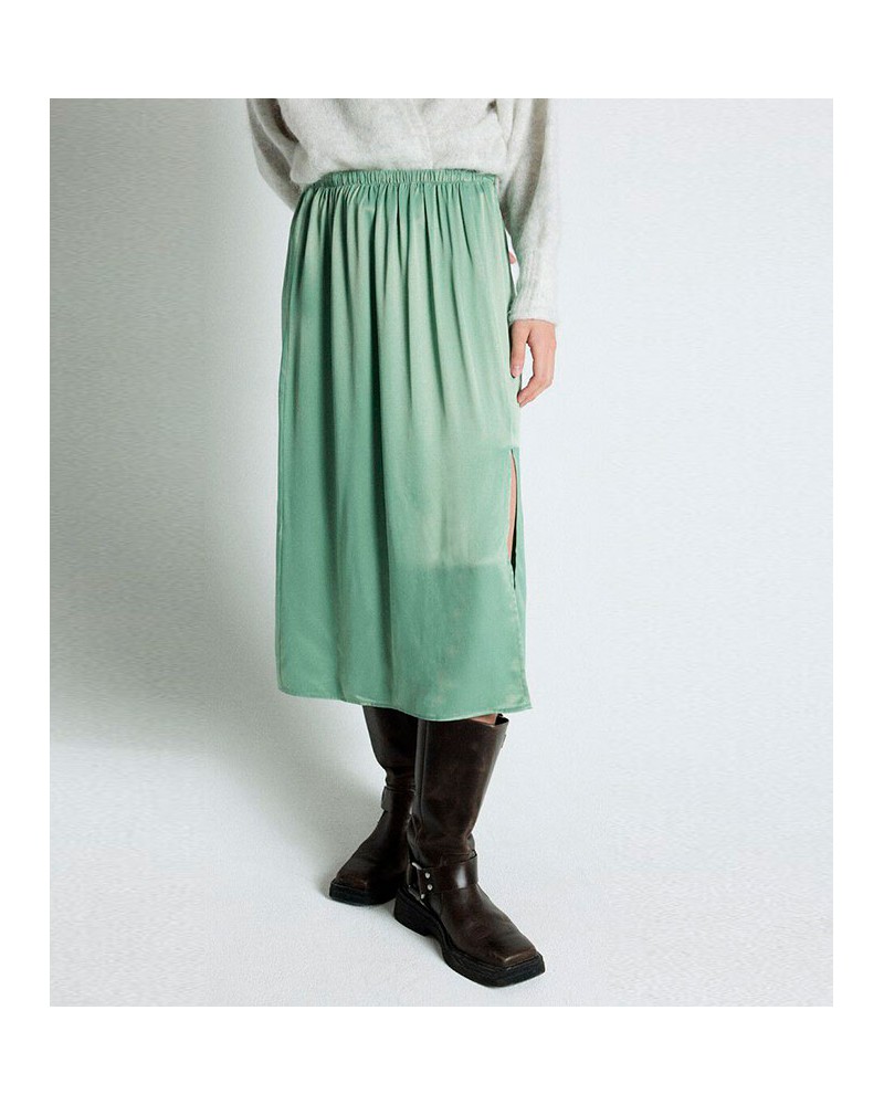 American Vintage Unyl Skirt Sauge | AMERICAN VINTAGE - Compra Online en Sune