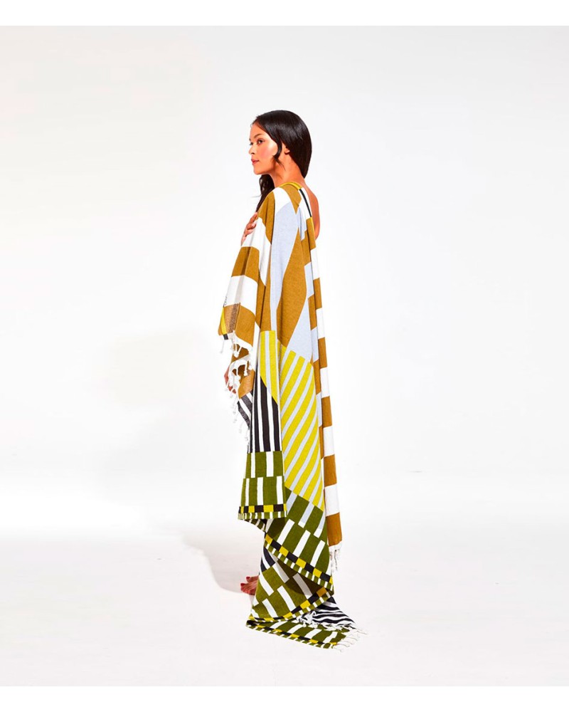 Mapoesie Sol Beach Towel Kaki | nan - Compra Online en Sune