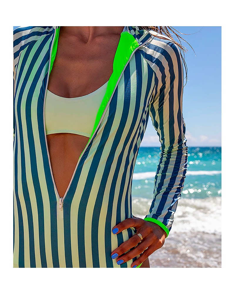 VÃ¤n Metis Swimwear Stripes Blue | VÃN SWIM - Compra Online en Sune