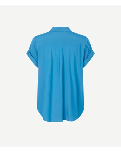 Samsoe Samsoe Majan Shirt Blue Jasper