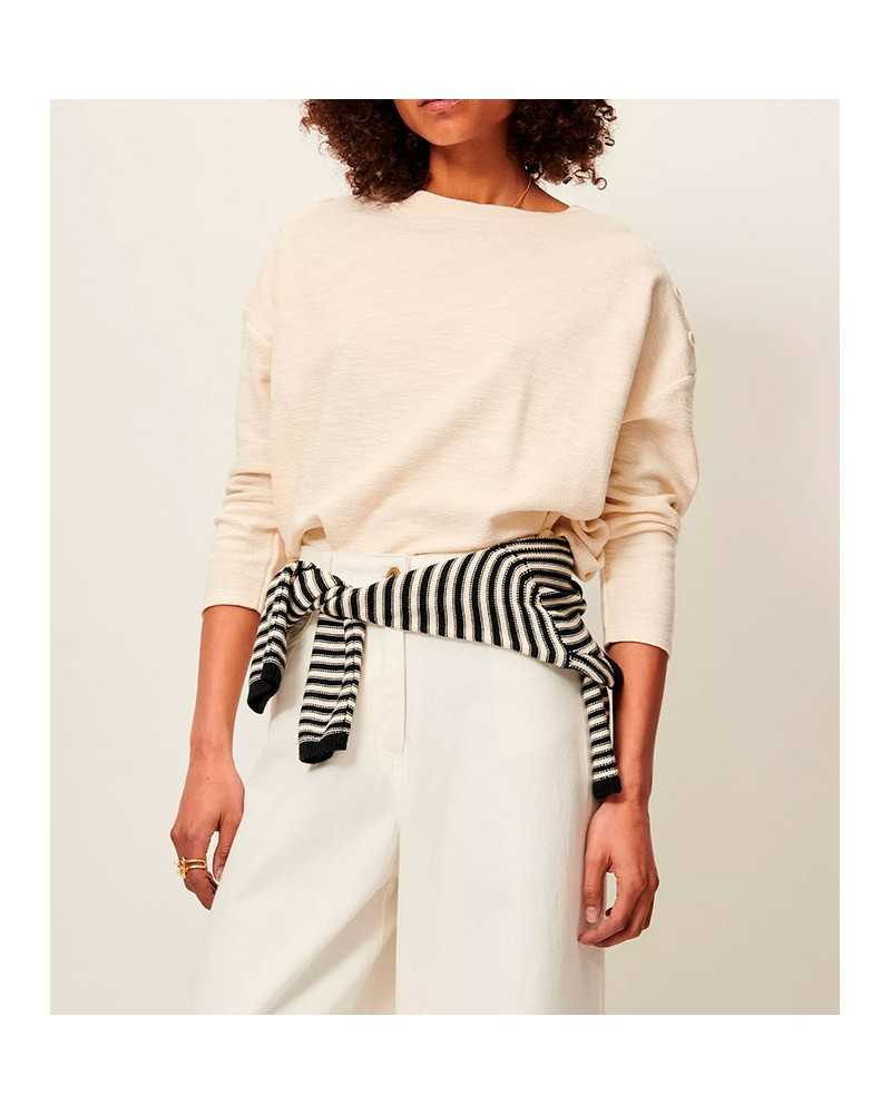 Sessun Austin Sweater Ecru | SESSUN - Shop Online at Sune