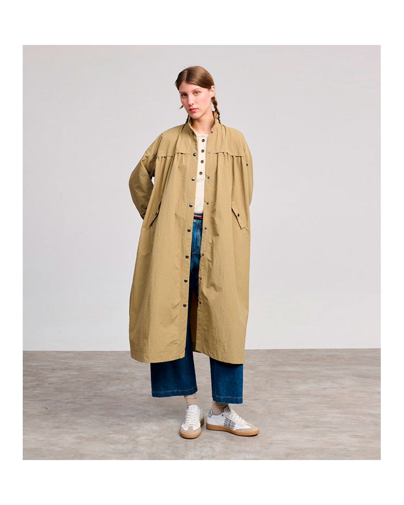 Beatriz Furest Baloo Trench Camel