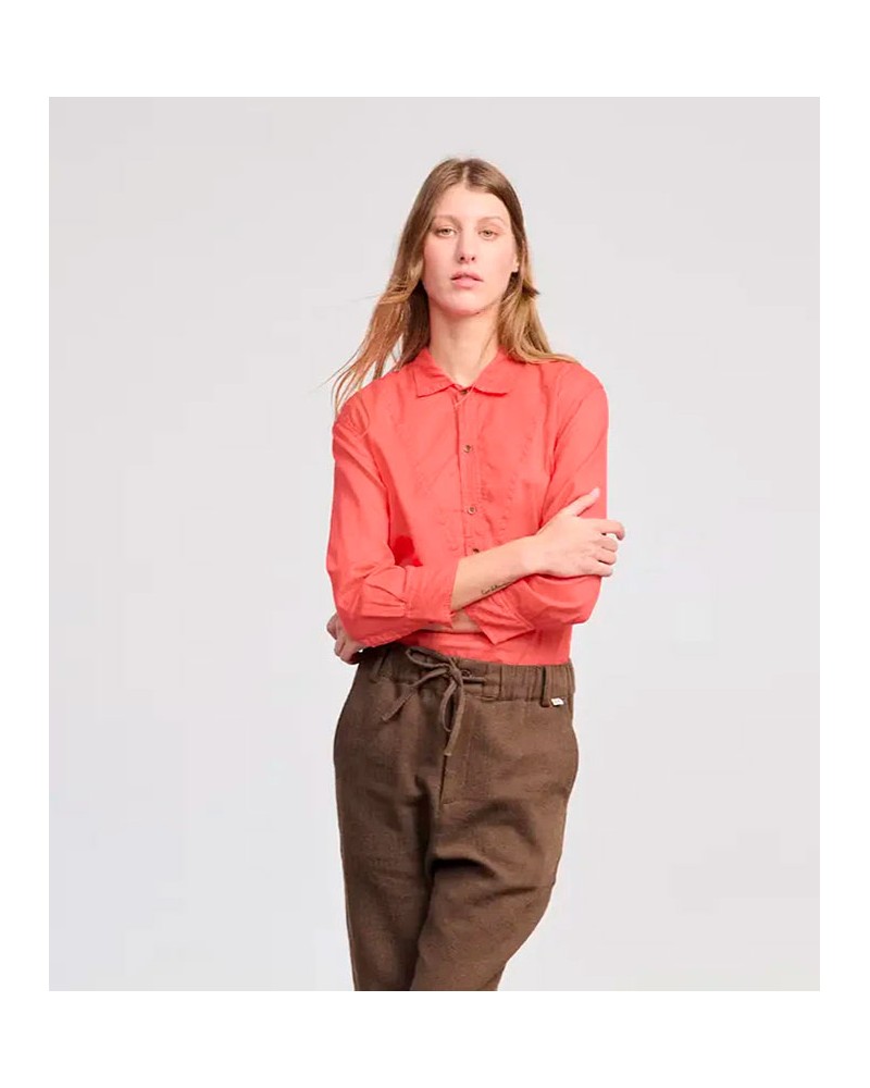 Beatriz Furest Macarena Shirt Coral