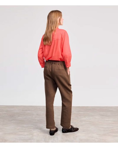 Beatriz Furest Macarena Shirt Coral