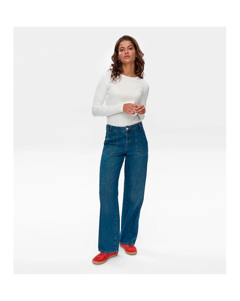Numph Nucuba Gigi Jeans Blue