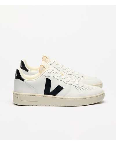 Veja V-10 Extra White Black