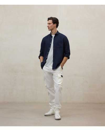 Ecoalf Felipe Shirt Navy Melange