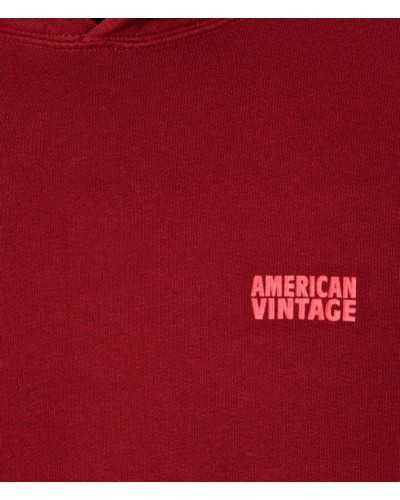 American Vintage Izu Sweatshirt Fraise | AMERICAN VINTAGE - Compra Online en Sune