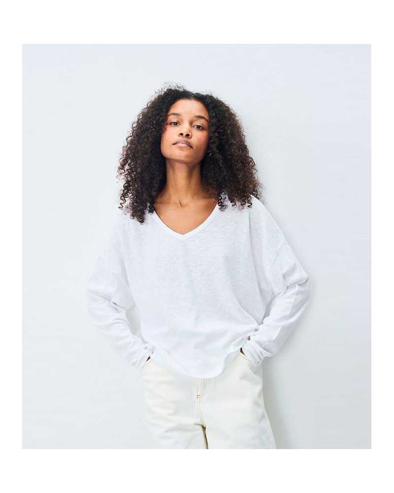 American Vintage Son Tshirt White | AMERICAN VINTAGE - Acheter en ligne chez Sune