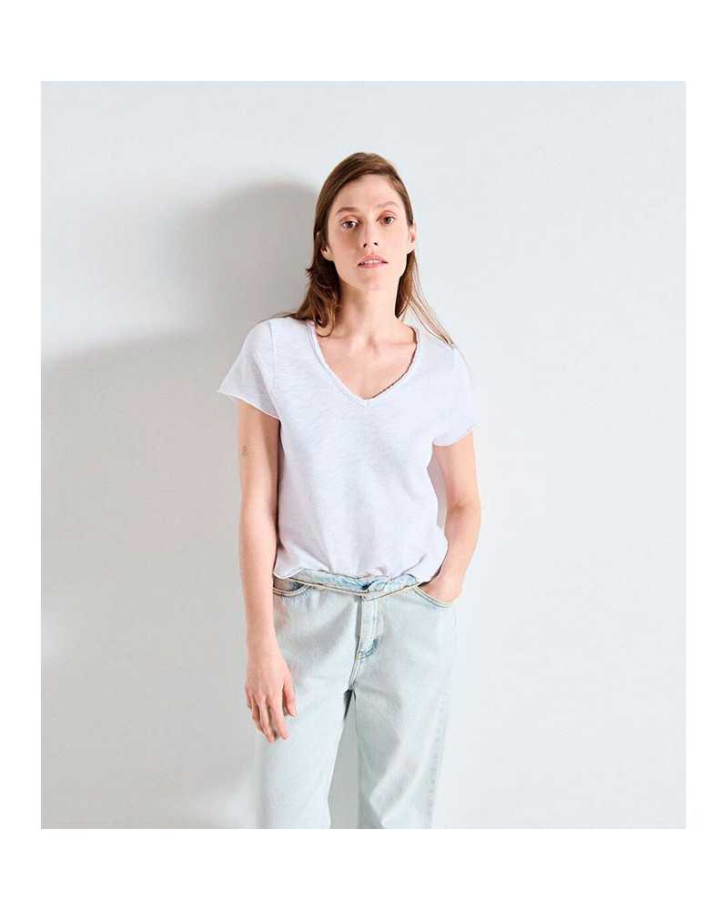 American Vintage Son Tshirt White | AMERICAN VINTAGE - Shop Online at Sune