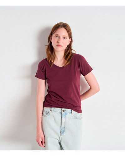 American Vintage Gami Tshirt Acajou | AMERICAN VINTAGE - Shop Online at Sune