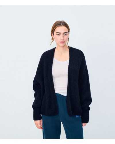 American Vintage East Cardigan Navy | AMERICAN VINTAGE - Acheter en ligne chez Sune
