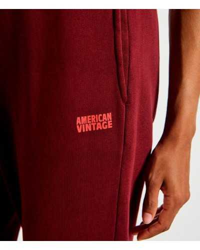 American Vintage Izu Jogger Cerise
