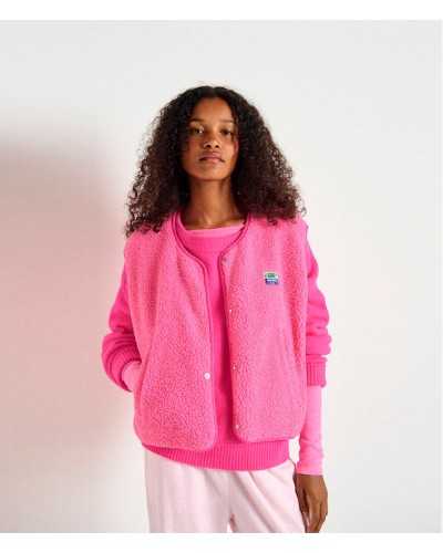 American Vintage Hok Vest Pink | AMERICAN VINTAGE - Acheter en ligne chez Sune