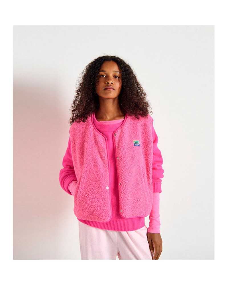 American Vintage Hok Vest Pink | AMERICAN VINTAGE - Shop Online at Sune