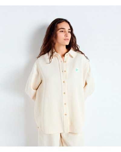 American Vintage Afa Overshirt Ecru
