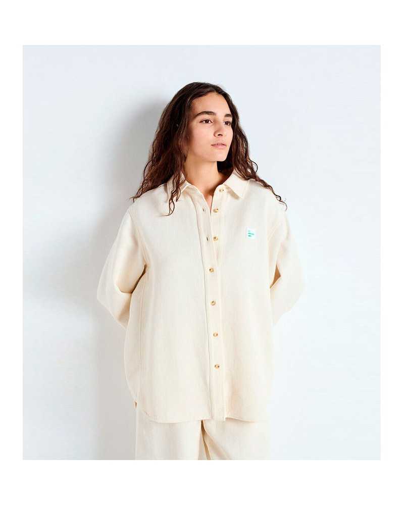 American Vintage Afa Overshirt Ecru