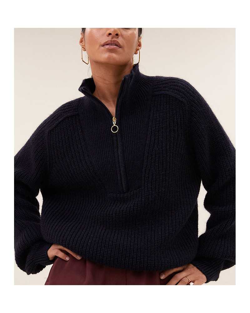 By-Bar Belle Sweater Navy