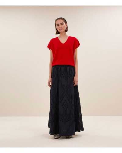By-Bar Sil Sweater Red
