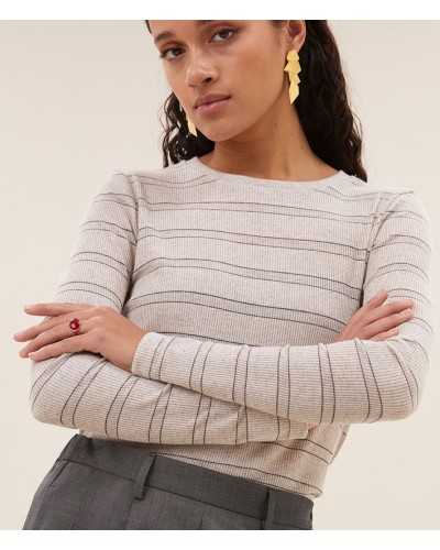 By-Bar Basic Tshirt Pearl