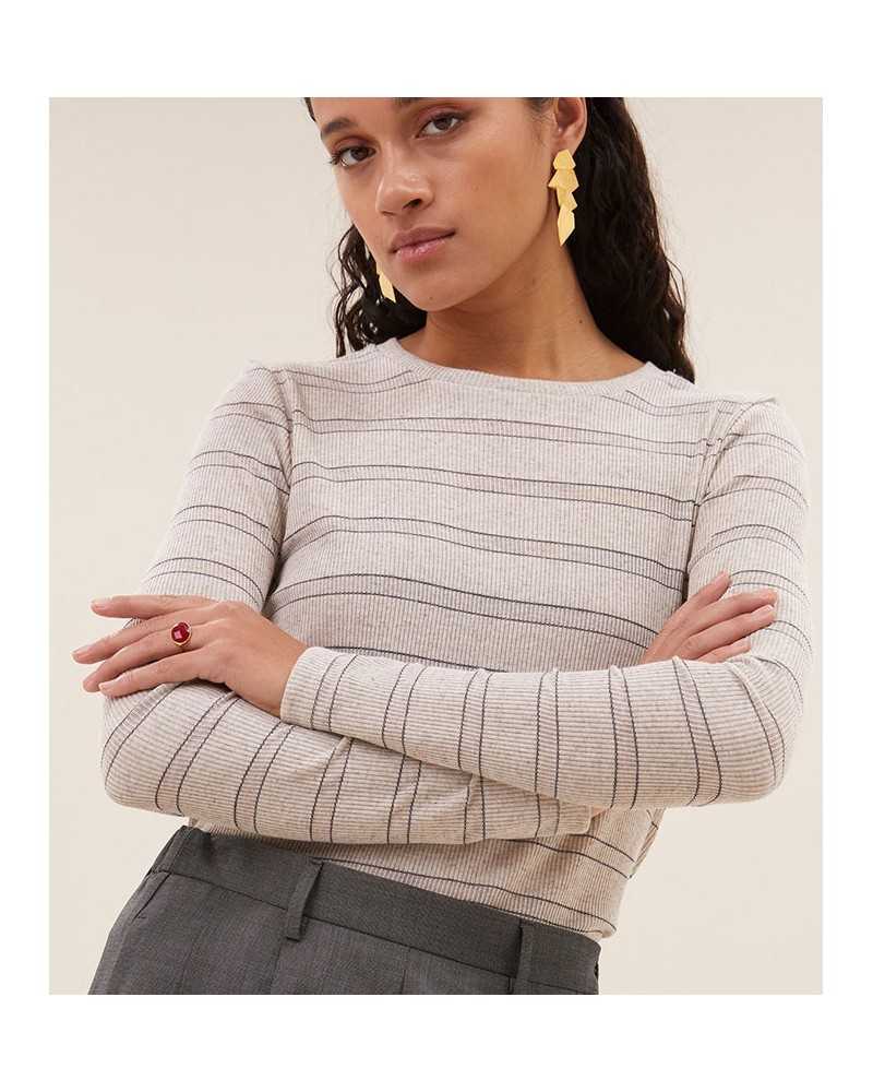 By-Bar Basic Tshirt Pearl