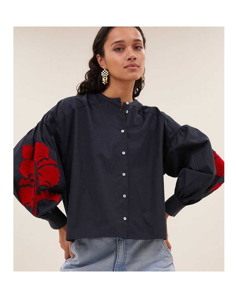 By-Bar JAanet Shirt Navy