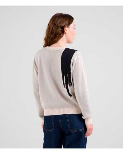 Dedicated Long Cat Sweater Ecru