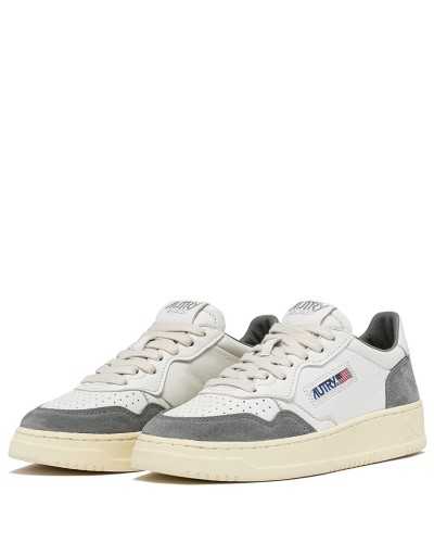 Autry Medalist Low Man Grey Suede