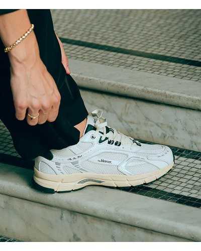 The Mercer Brand Vintage White Green
