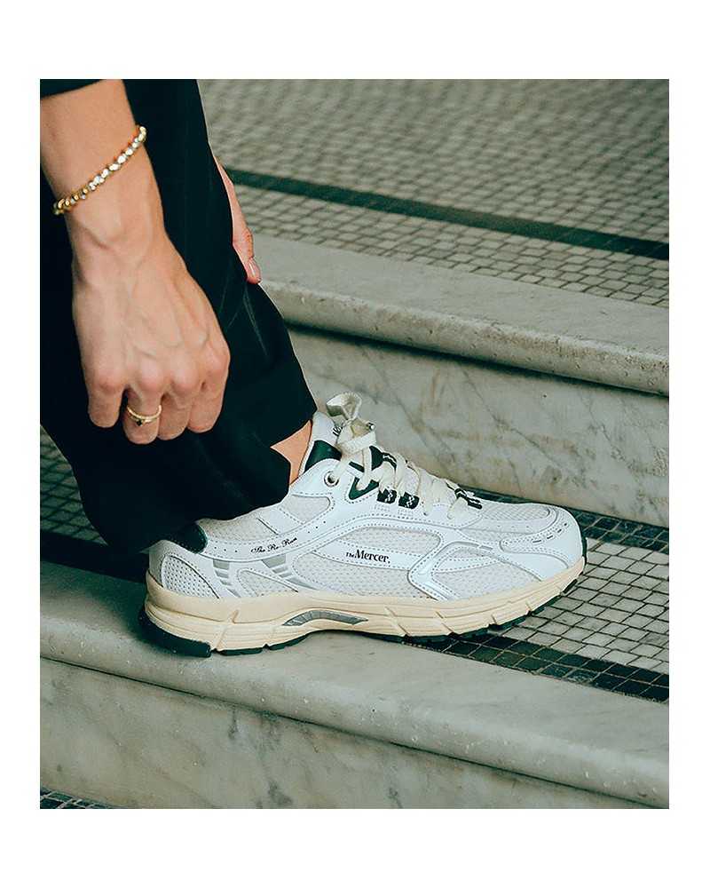 The Mercer Brand Vintage White Green