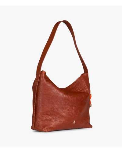 Craie Shift Lamb Bag Havanna
