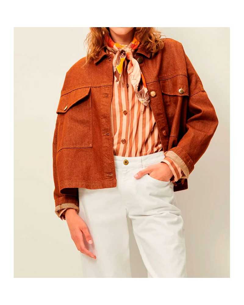 Sessun Midwest Jacket Toffee | SESSUN - Acheter en ligne chez Sune