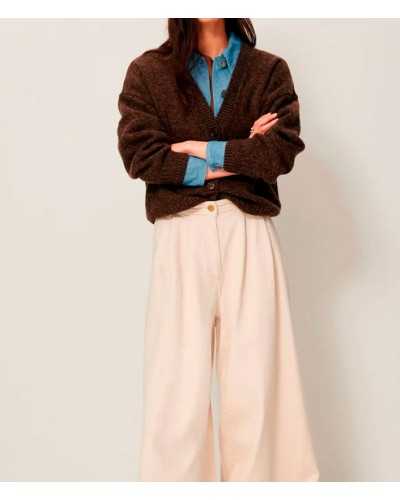 Sessun Sweet Monroe Cardigan Dark Stone